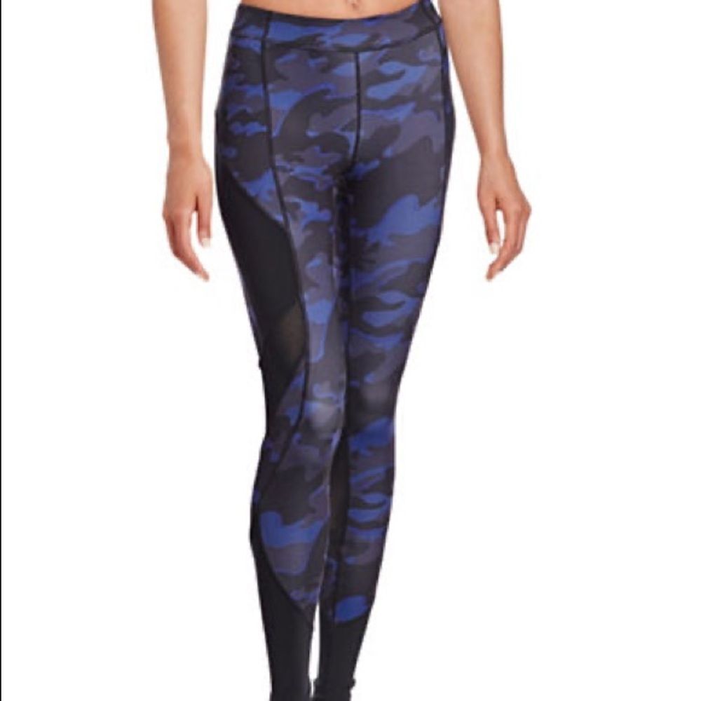 Ivy Park Camo Mid-rise Leggings-navy-small